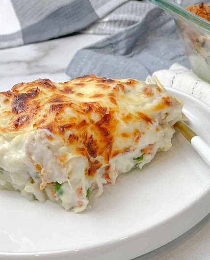Chicken and Potato Béchamel Bake