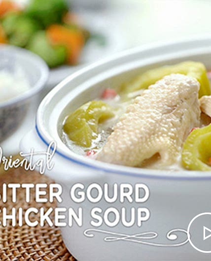 Oriental Bitter Gourd Chicken Soup