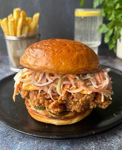 Chicken Fried Burger