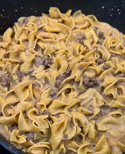 Homemade Hamburger Helper Beef Stroganoff 
