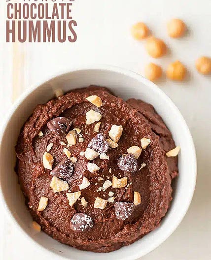 5 Minute Chocolate Hummus