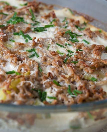 Keto ovenschotel met gehakt en kaas