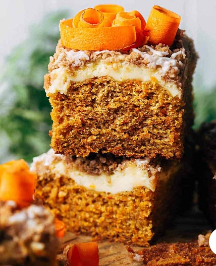 Carrot coffee cake