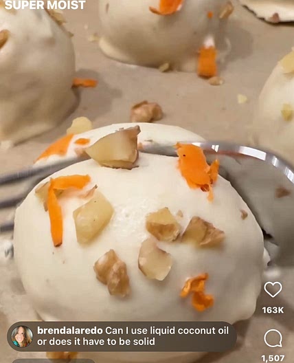 Carrot Cake Truffles