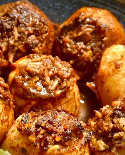 Baked Stuffed Potatoes