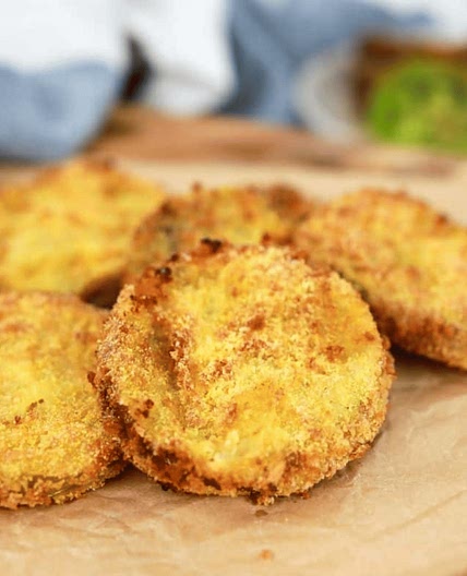 Air Fryer Fried Green Tomatoes