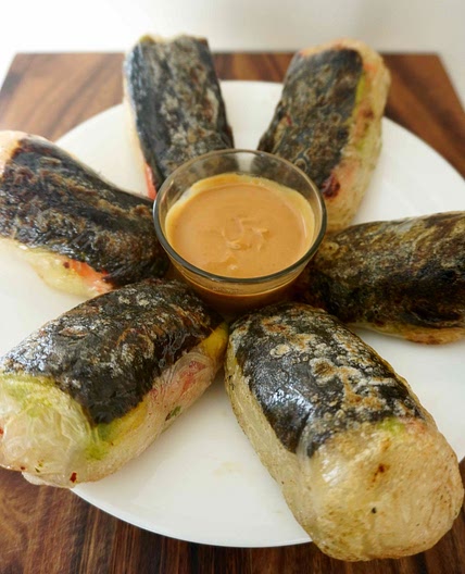 Crispy summer rolls