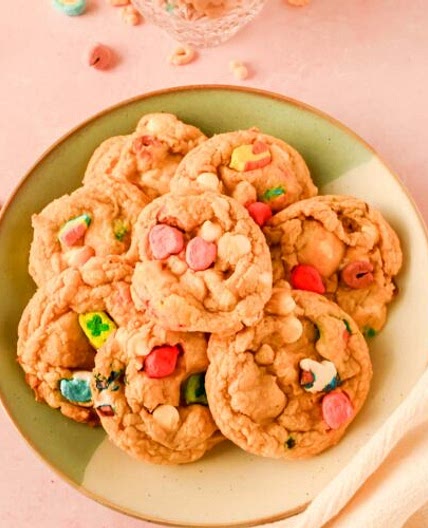 Lucky Charm Sugar Cookies