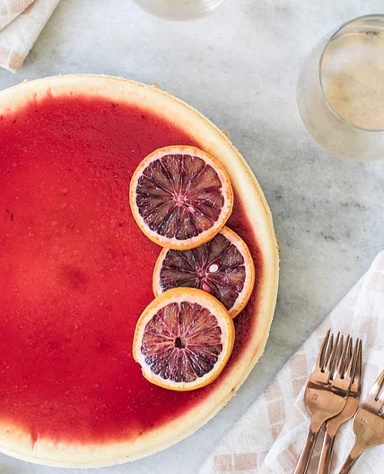 Blood Orange Cheesecake Recipe