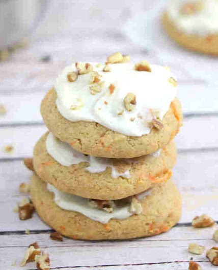 Carrot Cake Collagen Cookies (Gluten-free)