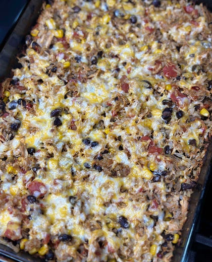 Chicken Burrito Casserole