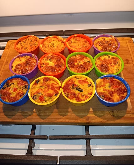 Crustless Single Serve Quiches