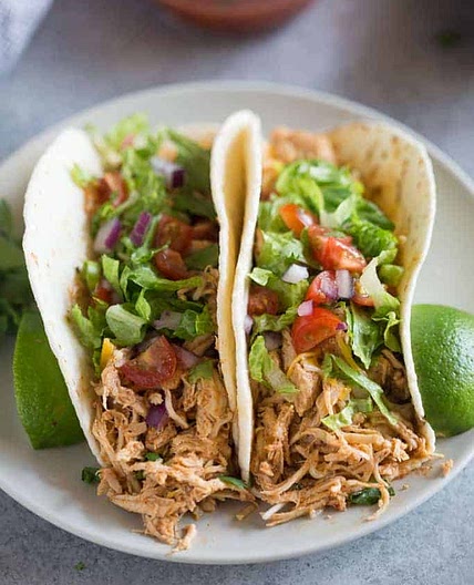 Slow Cooker Chicken Tacos