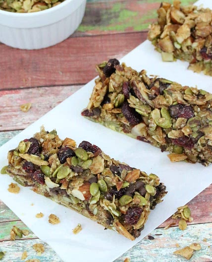 Chewy Chocolate Chip Gluten-Free Granola Bars