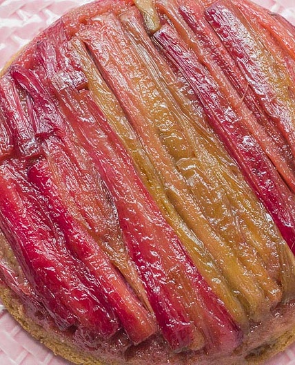 Rhubarb Upside Down Cake
