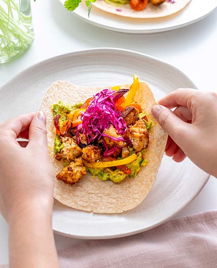 Vegan Sheet Pan Fajitas