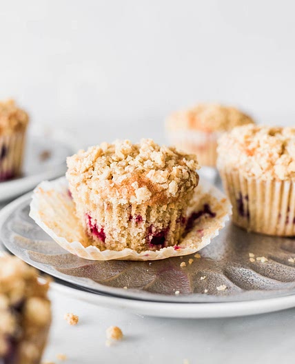 Raspberry and Blueberry Muffins