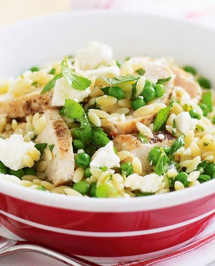 Chicken, Feta & Pea Risoni Malad