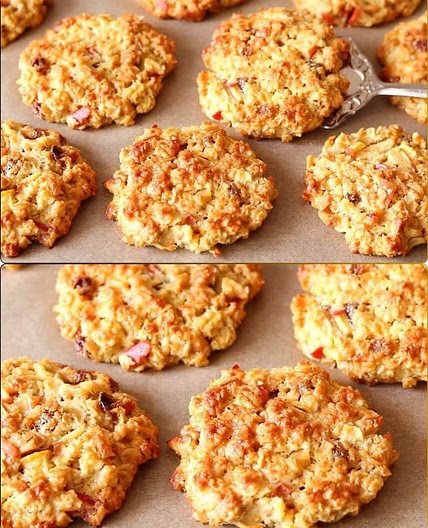 Baked Oatmeal & Apple Cookies