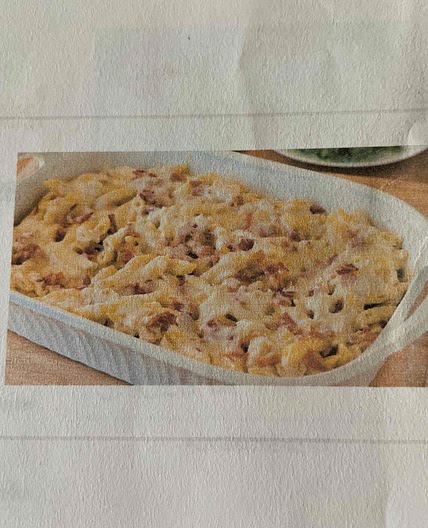 Chicken-Bacon-Ranch Baked Penne