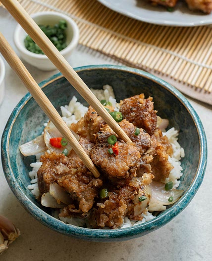 Panko Parmesan Pork Nuggets
