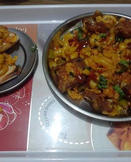 ब्रेड पास्ता (bread pasta recipe in Hindi)