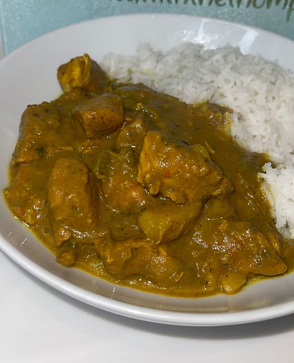 Jamaican Coconut Curry Chicken 