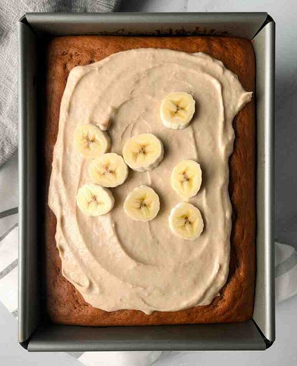 Mary Berry Banana Bread with Cinnamon Cream Cheese Frosting