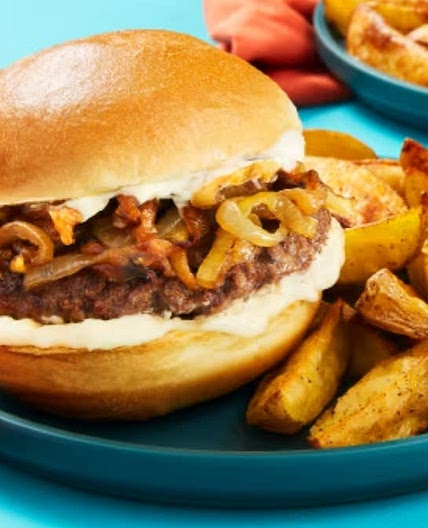 Caramelized Onion Burger