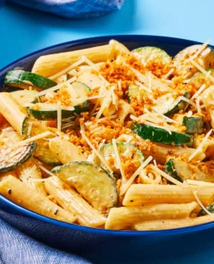 Creamy Zucchini Penne Pasta