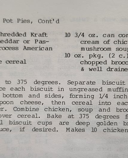 Chicken Broccoli Cheese Biscuits