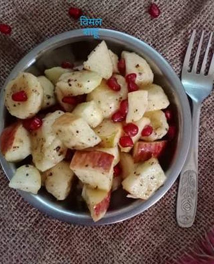 फ्रूट चाट (fruit chaat recipe in Hindi)