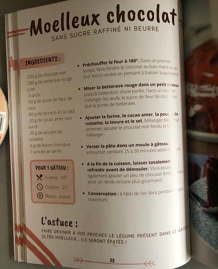 Moelleux au chocolat sans sucre raffiné ni beurre