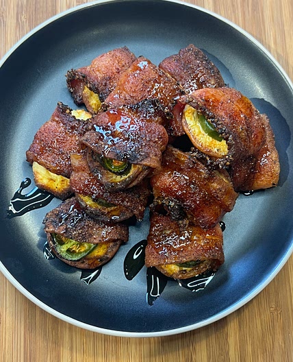 Air Fryer Bacon Wrapped Jalapeno Bites