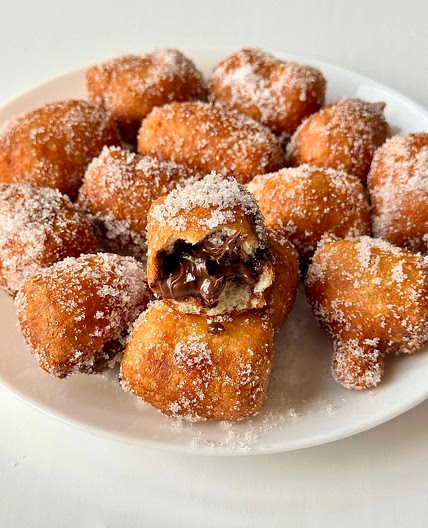 3 Ingredient Nutella Donut bites 