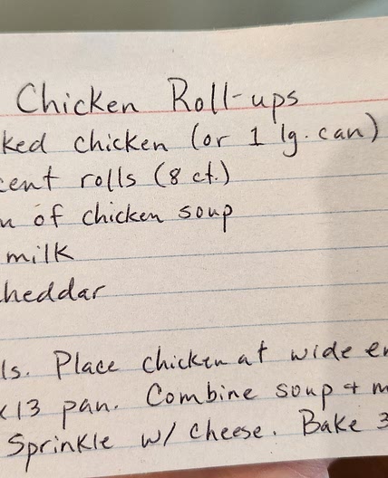 Chicken Roll Ups