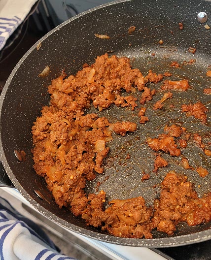 Skillet burgers (sloppy Joes)