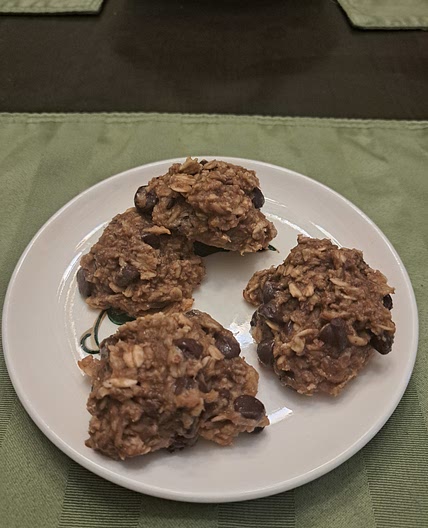 Banana oatmeal cookies