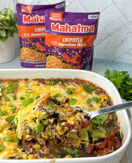 Chipotle Rice Bake