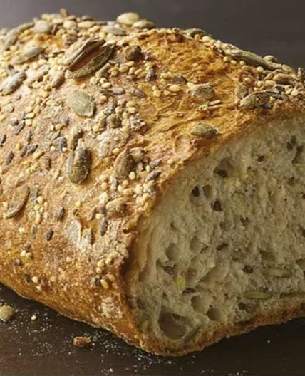 Pain croustillant aux graines