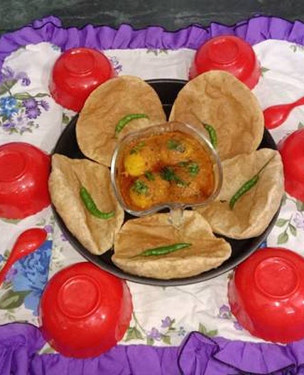 पंजाबी दम आलू सब्जी (punjabi dum aloo sabzi recipe in Hindi)