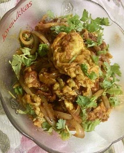 एग रोस्ट (egg roast recipe in Hindi)