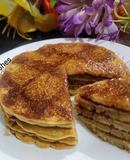 एगलेेस पैनकेक (Eggless Pancake Recipe in Hindi)