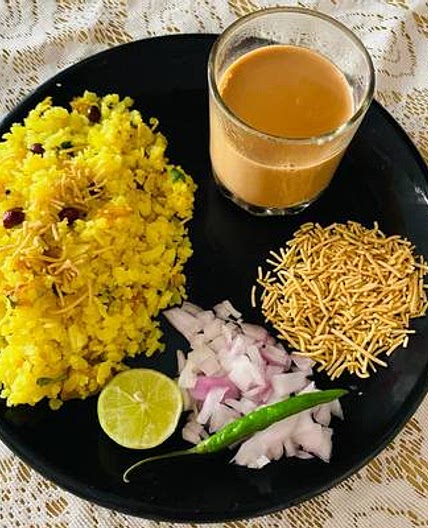 आलू पोहा (aloo poha recipe in Hindi)