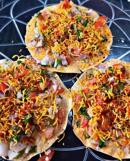 मसाला पापड़ (masala papad recipe in Hindi)