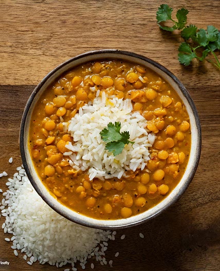 Dahl aux lentilles corail