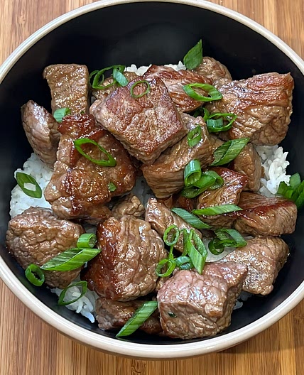 Honey Balsamic Steak Bites
