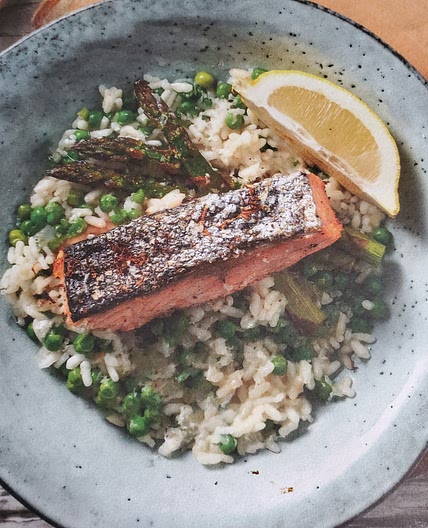Salmon & Lemon Risotto