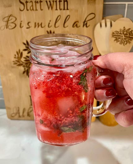 Raspberry mojito 