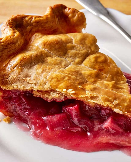 Fresh Rhubarb Pie